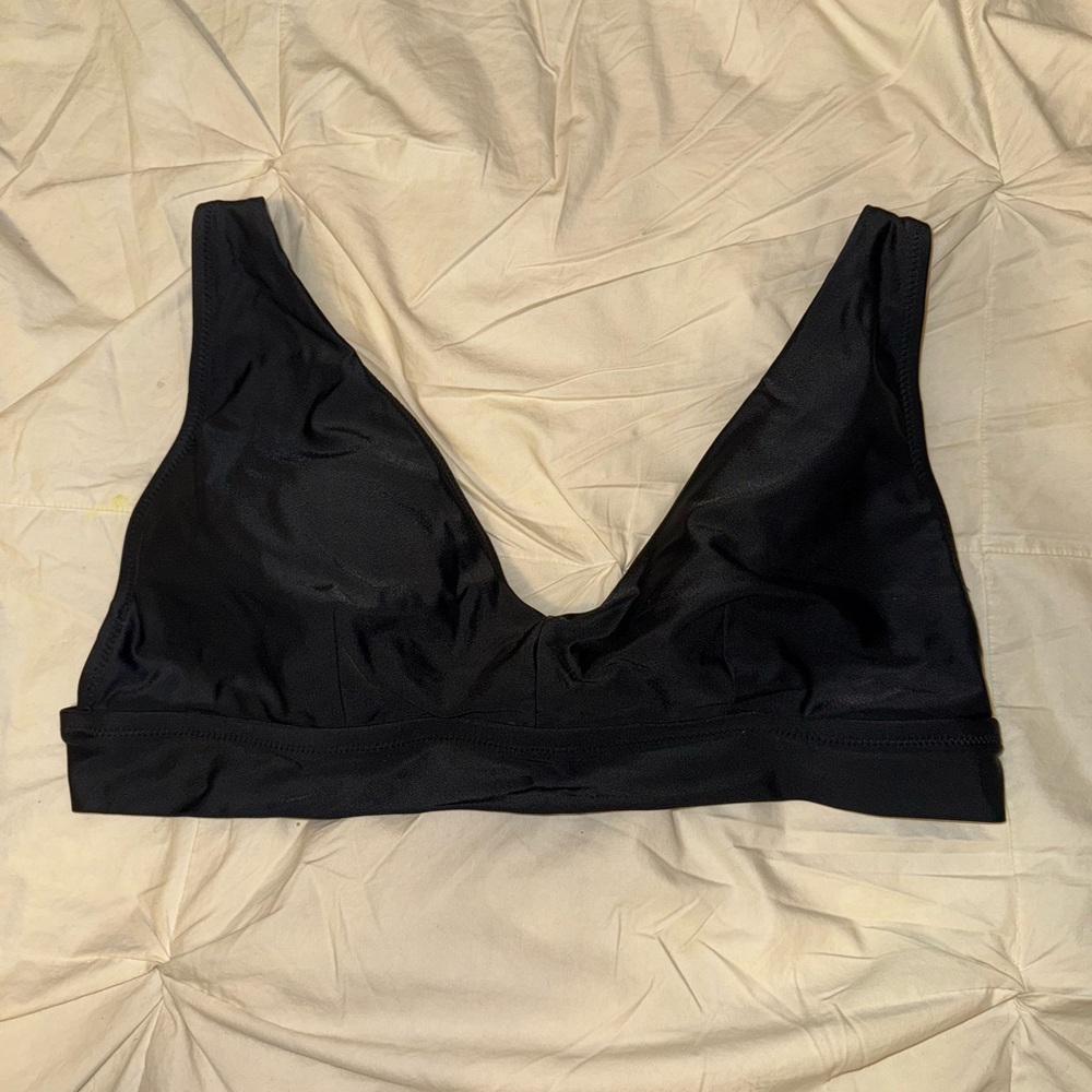 Women’s black Aerie swimsuit top